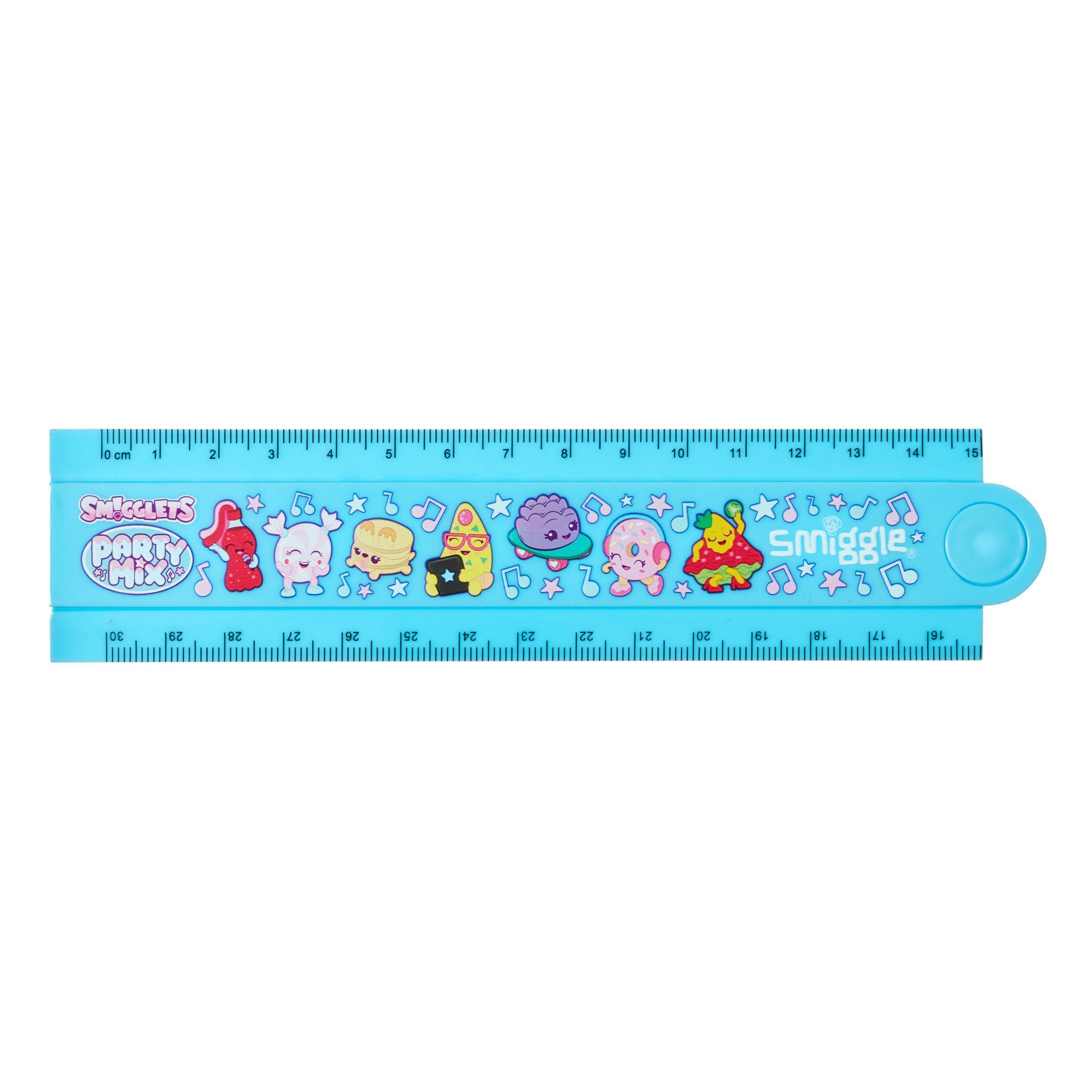 Smiggle - Regla plegable y moldeable Party Mix