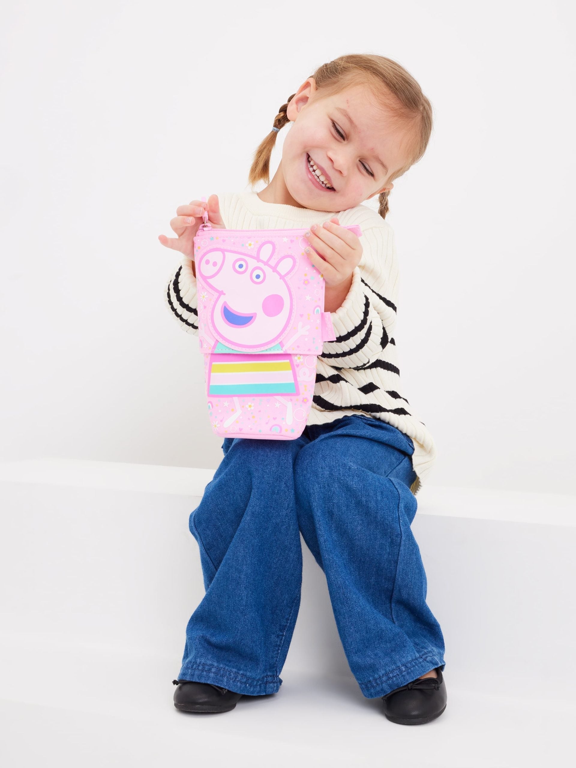 Smiggle - Estuche 2 en 1 Peppa Pig