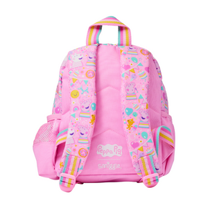 Smiggle - Mochila Escolar Peppa Pig con Juguete Desmontable