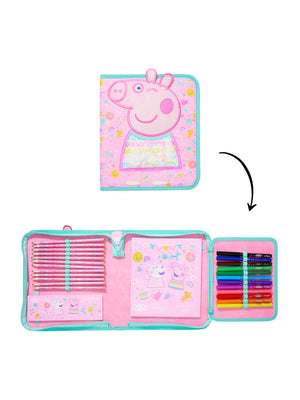 Smiggle - Estuche y set de papelería Peppa Pig
