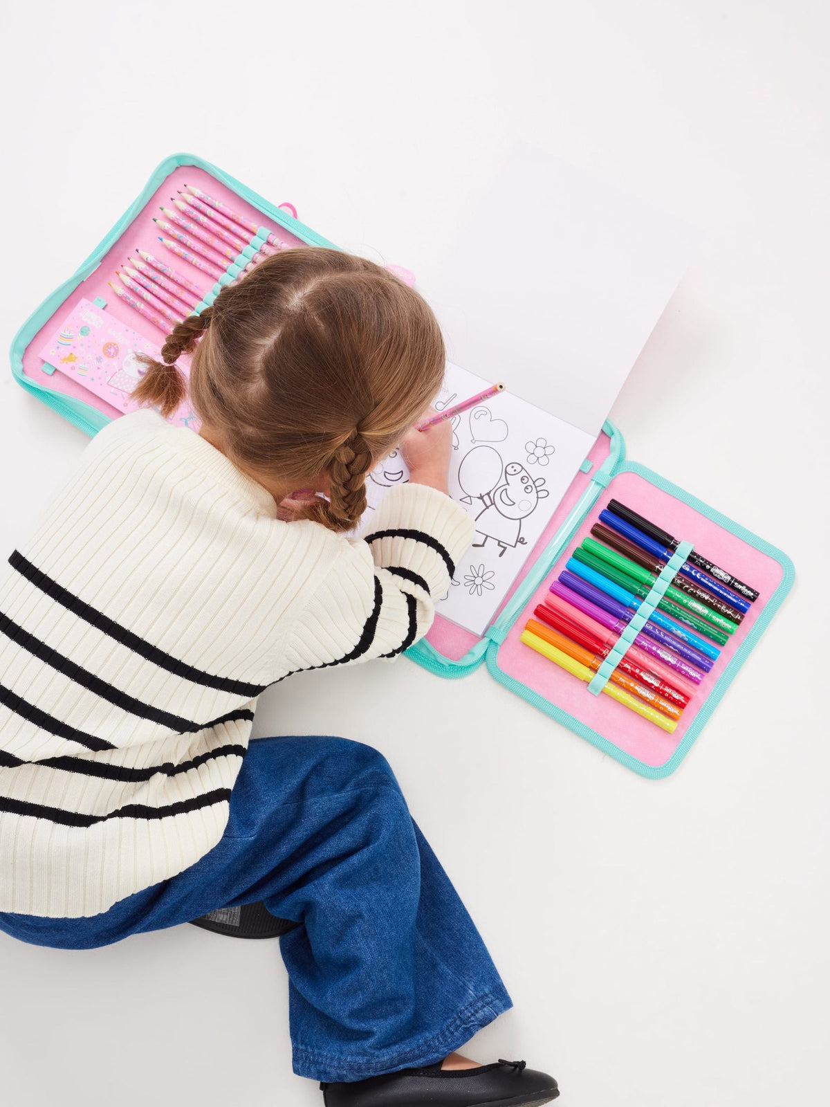 Smiggle - Estuche de papelería y estuche para lápices de Peppa Pig