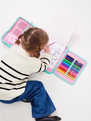 Smiggle - Estuche de papelería y estuche para lápices de Peppa Pig