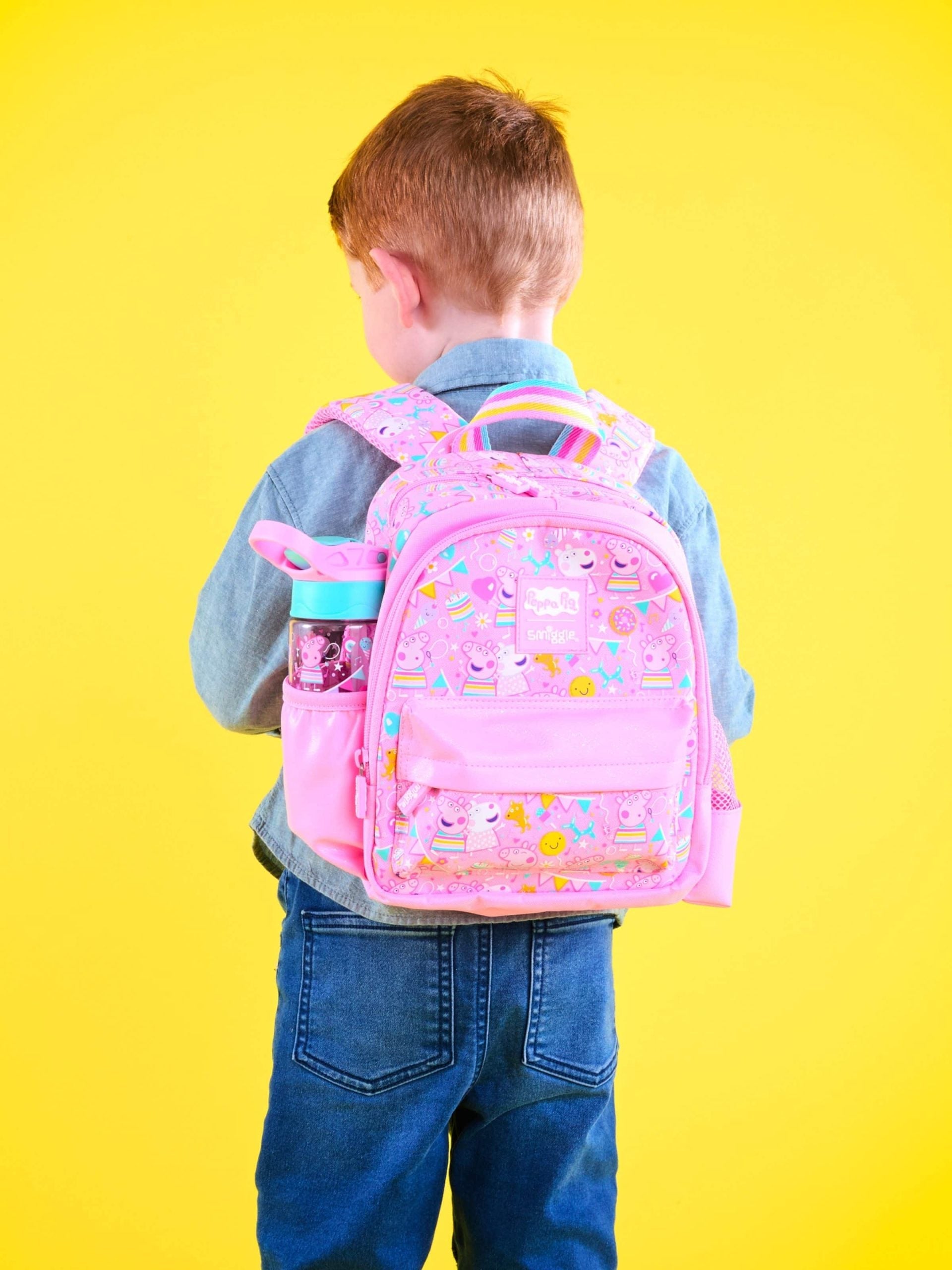 Smiggle - Mochila escolar Peppa Pig