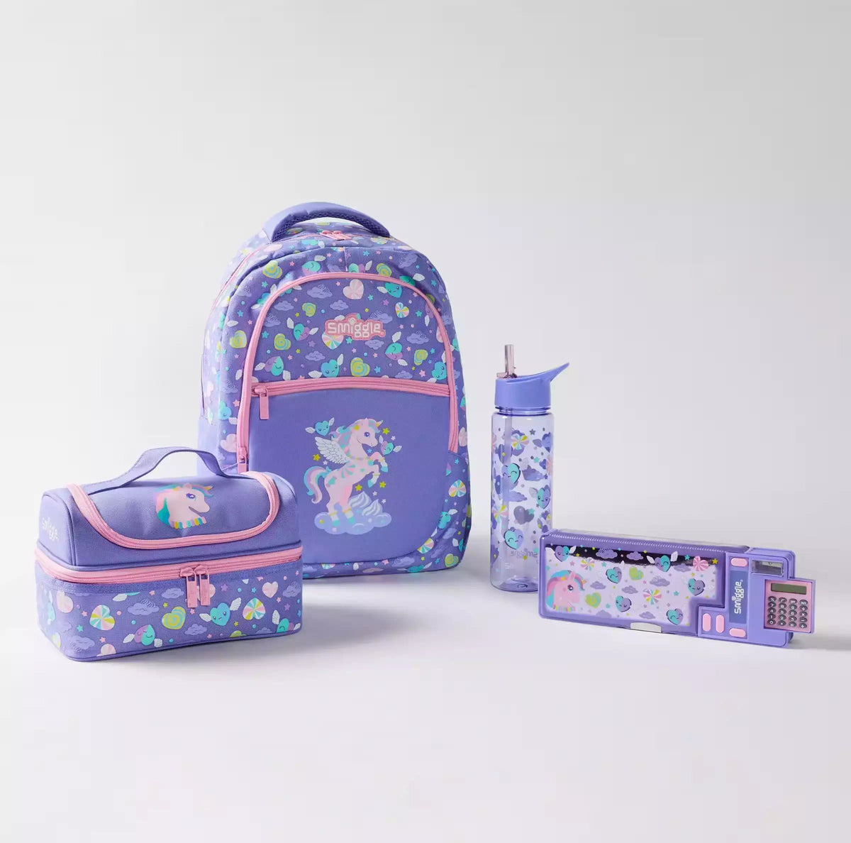 Set de mochila de 4 piezas Peppy - Smiggle