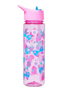 Smiggle - Botella de agua con pajita Peppy sin BPA de 750 ml