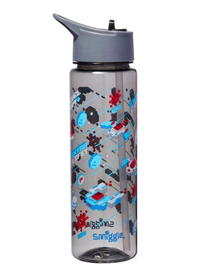 Smiggle - Bidón de 750 ml sin BPA con pajita Peppy