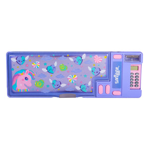 Smiggle - Estuche automático con calculadora Peppy Series