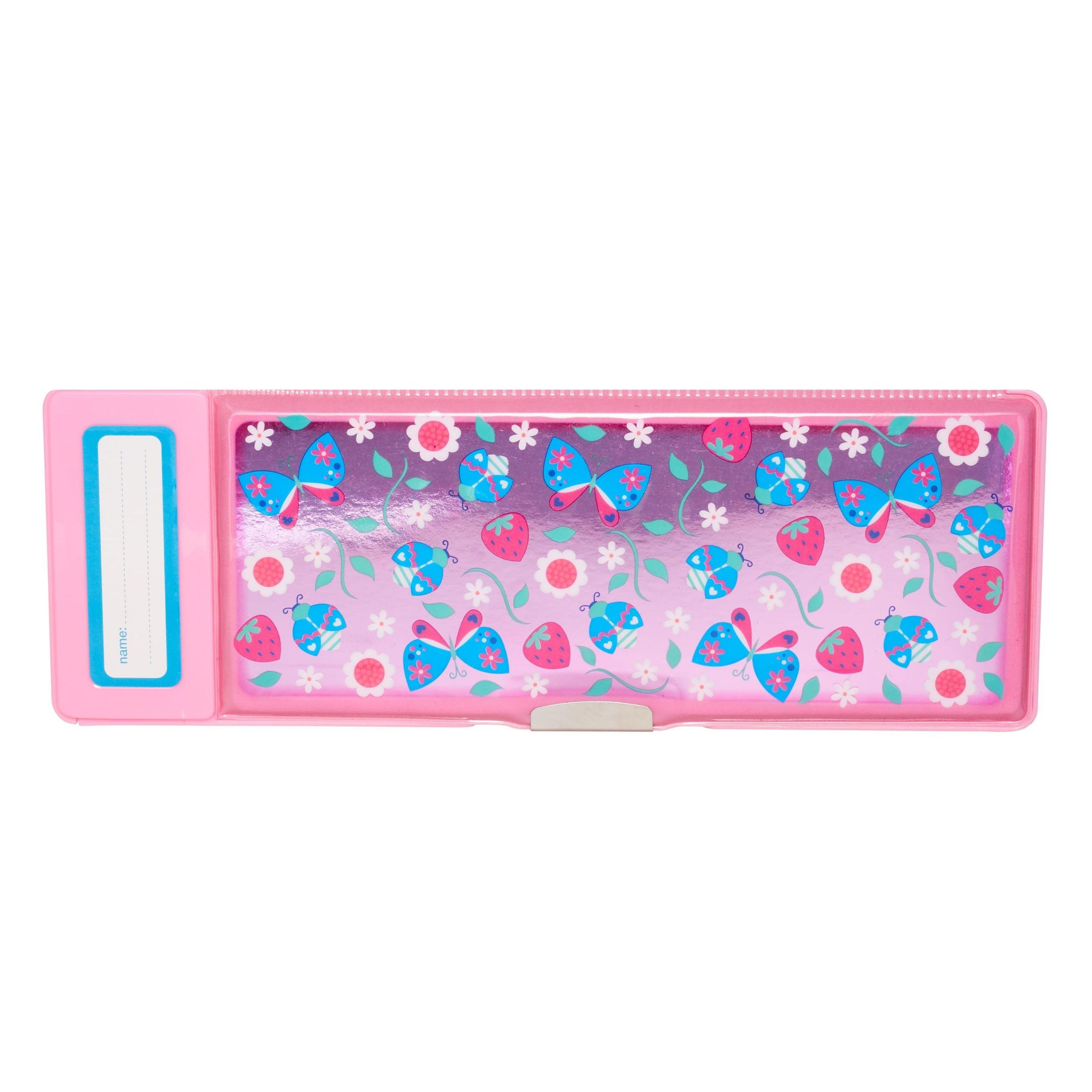 Smiggle - Estuche automático con calculadora, colección Peppy