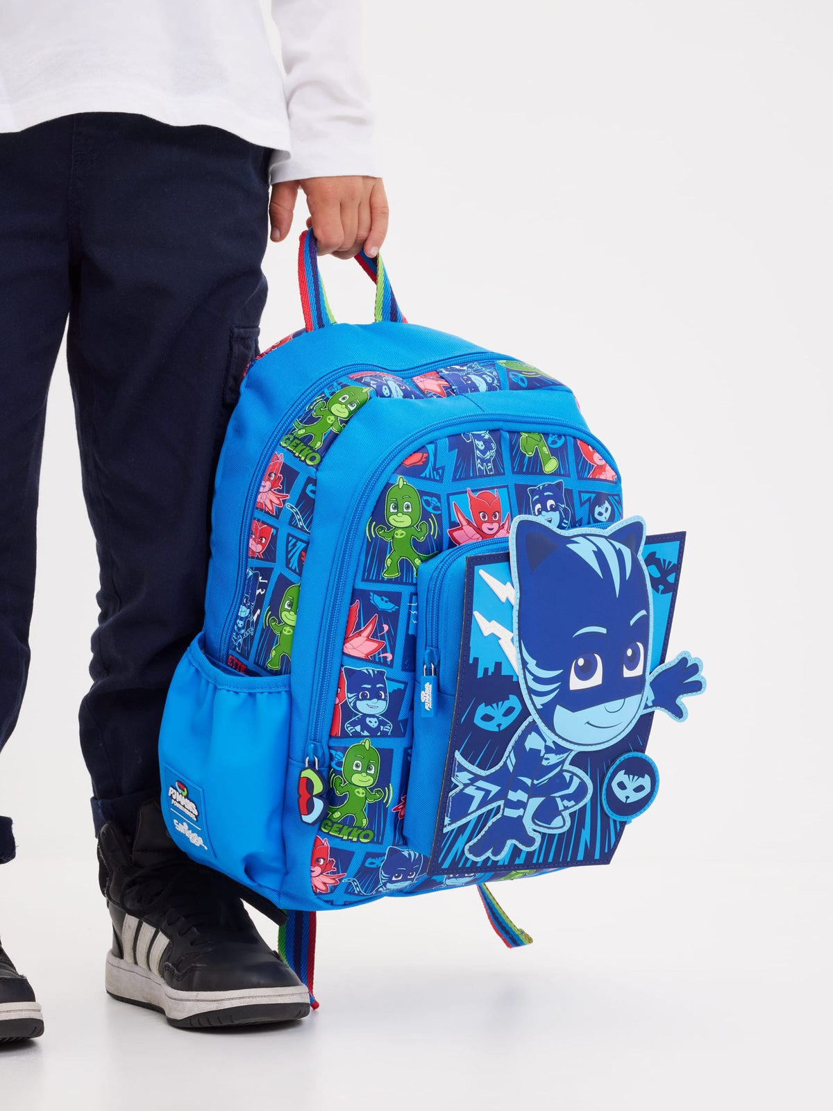 Smiggle - Mochila con capucha junior de PJ Masks