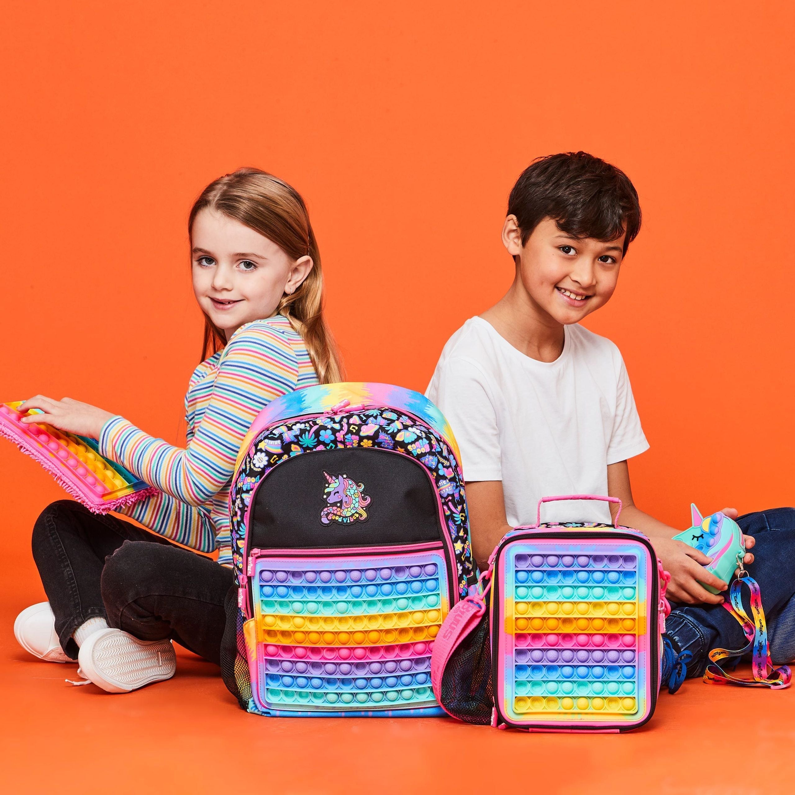 Smiggle - Bolsa de almuerzo y hombro Popem Popit