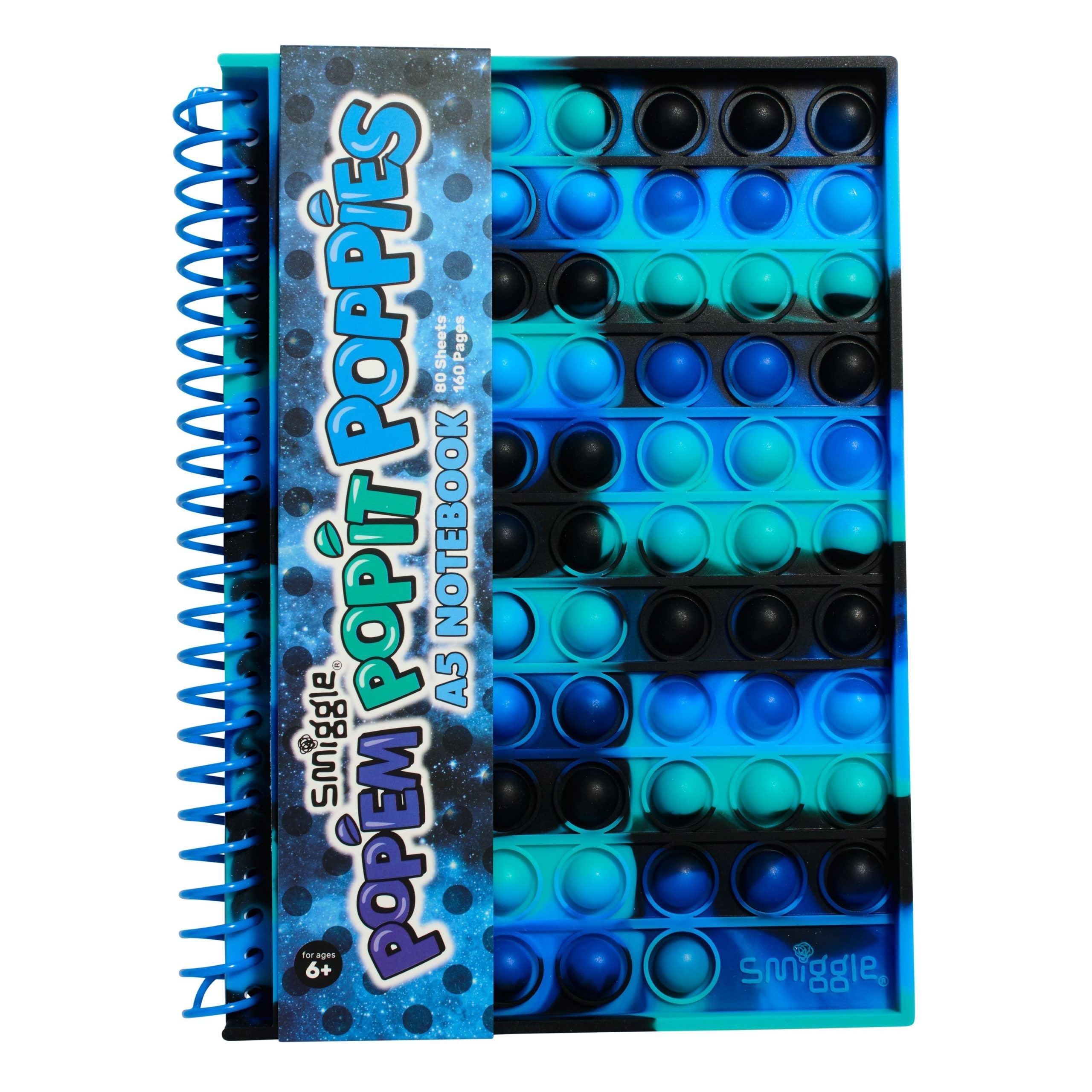 Smiggle - Libreta con líneas A5 Popit Fidget