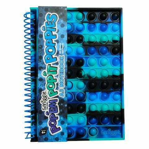 Smiggle - Libreta con líneas A5 Popit Fidget