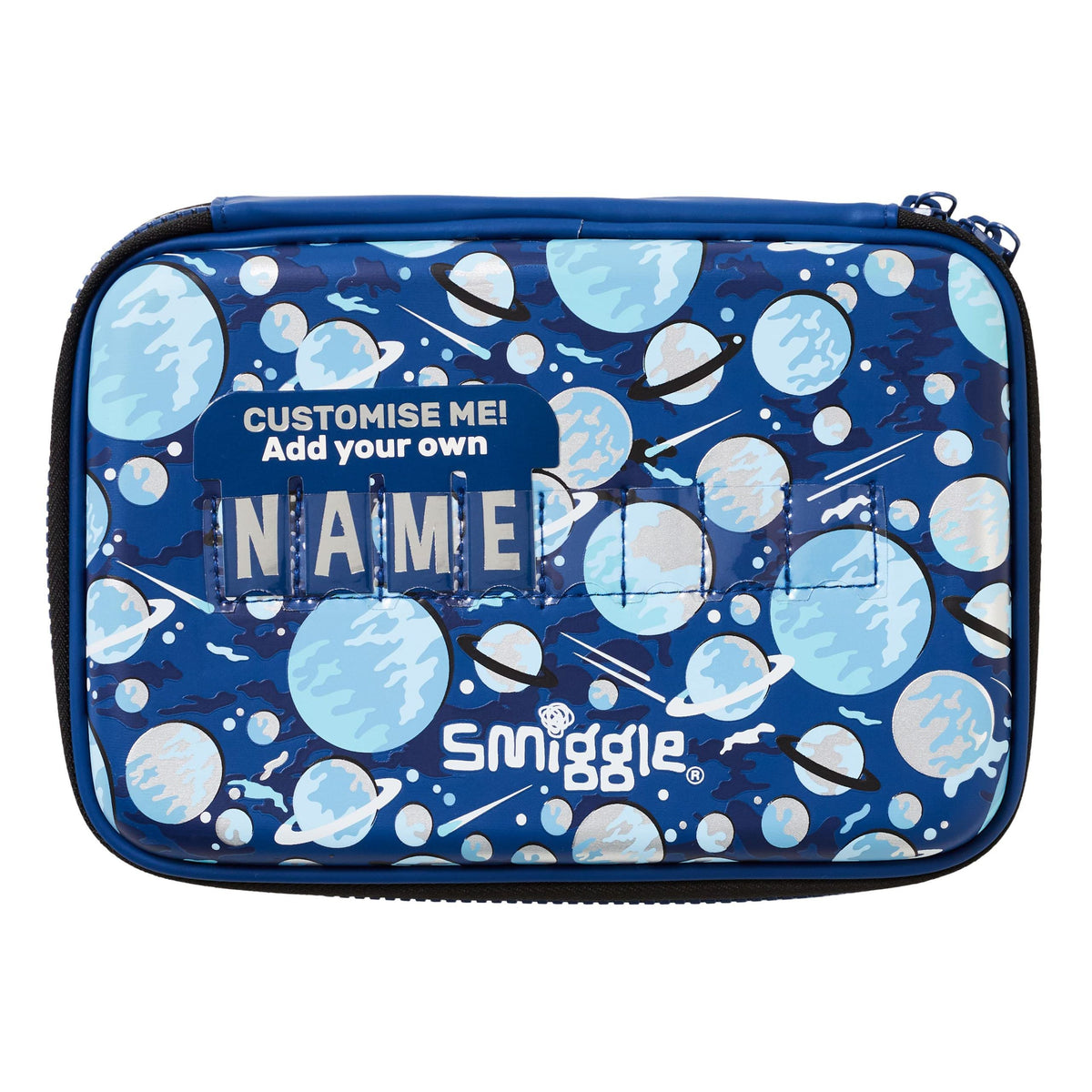 Smiggle - Estuche Rígido con Placa de Identificación