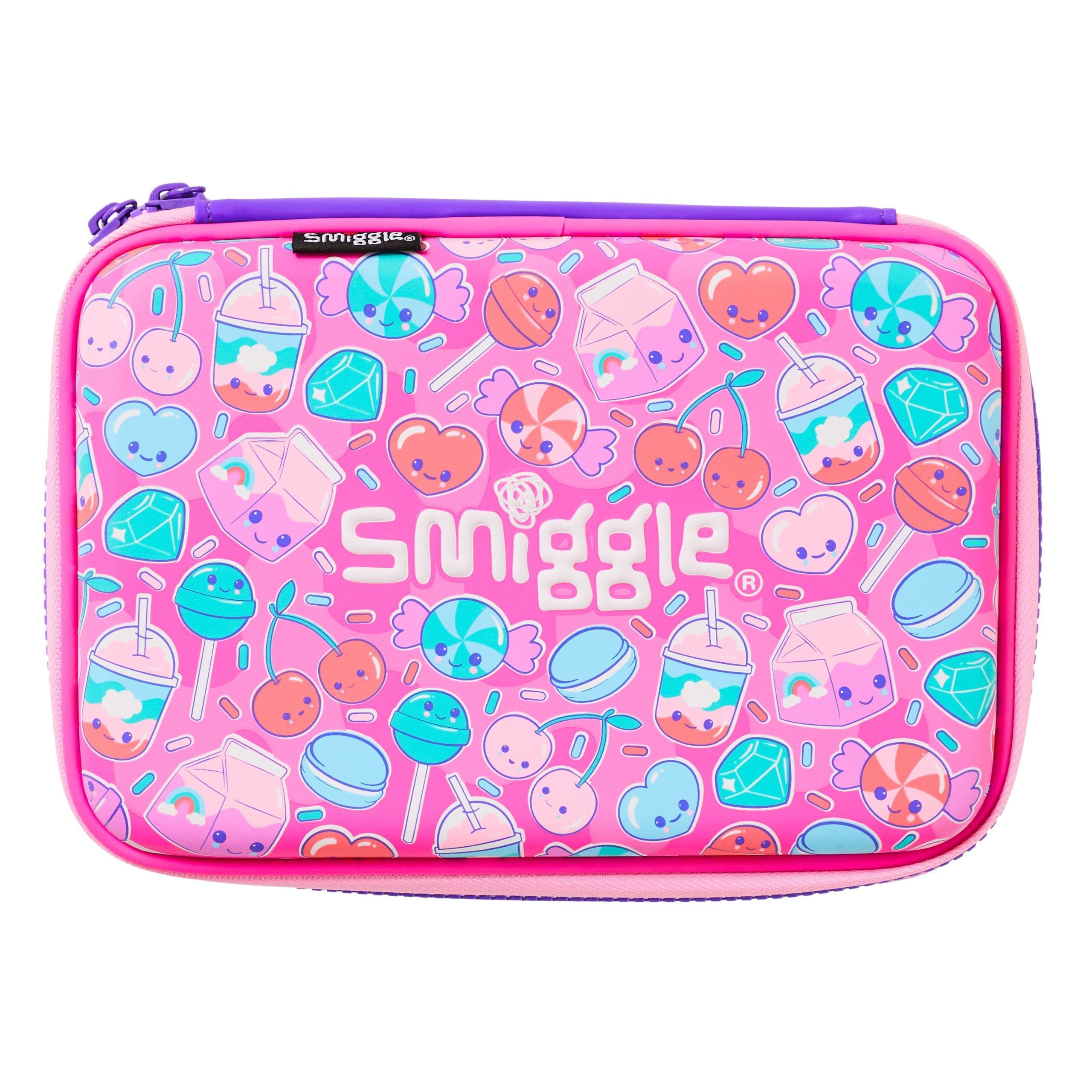 Smiggle - Estuche Rígido con Placa de Identificación