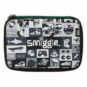 Smiggle - Estuche rígido con placa para nombre