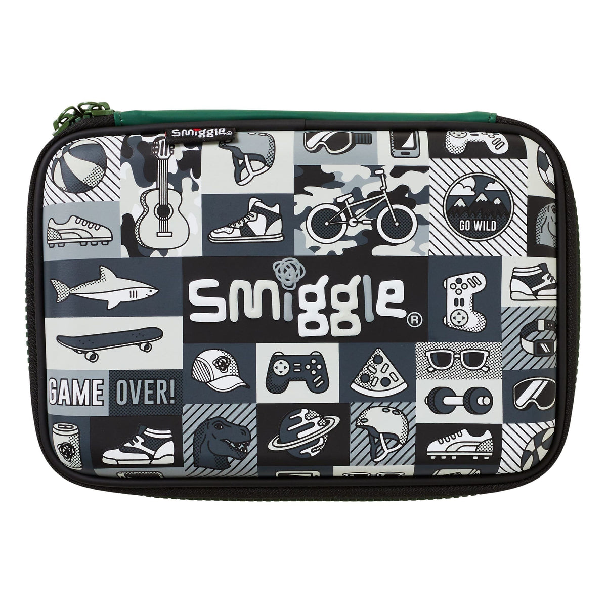 Smiggle - Estuche rígido con placa para nombre
