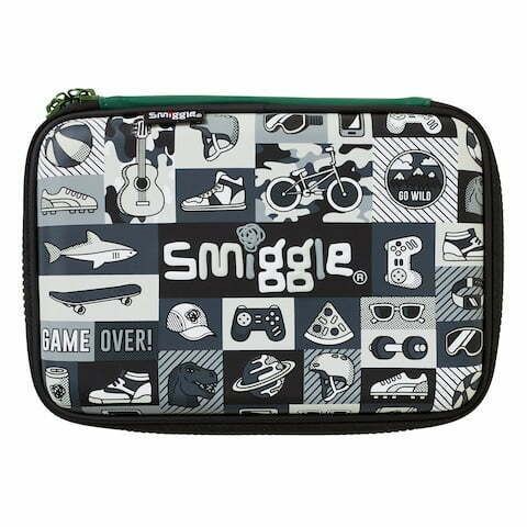 Smiggle - Estuche rígido con placa para nombre
