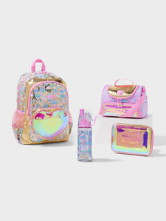 Smiggle - Juego de mochila escolar Radiant de 4 piezas
