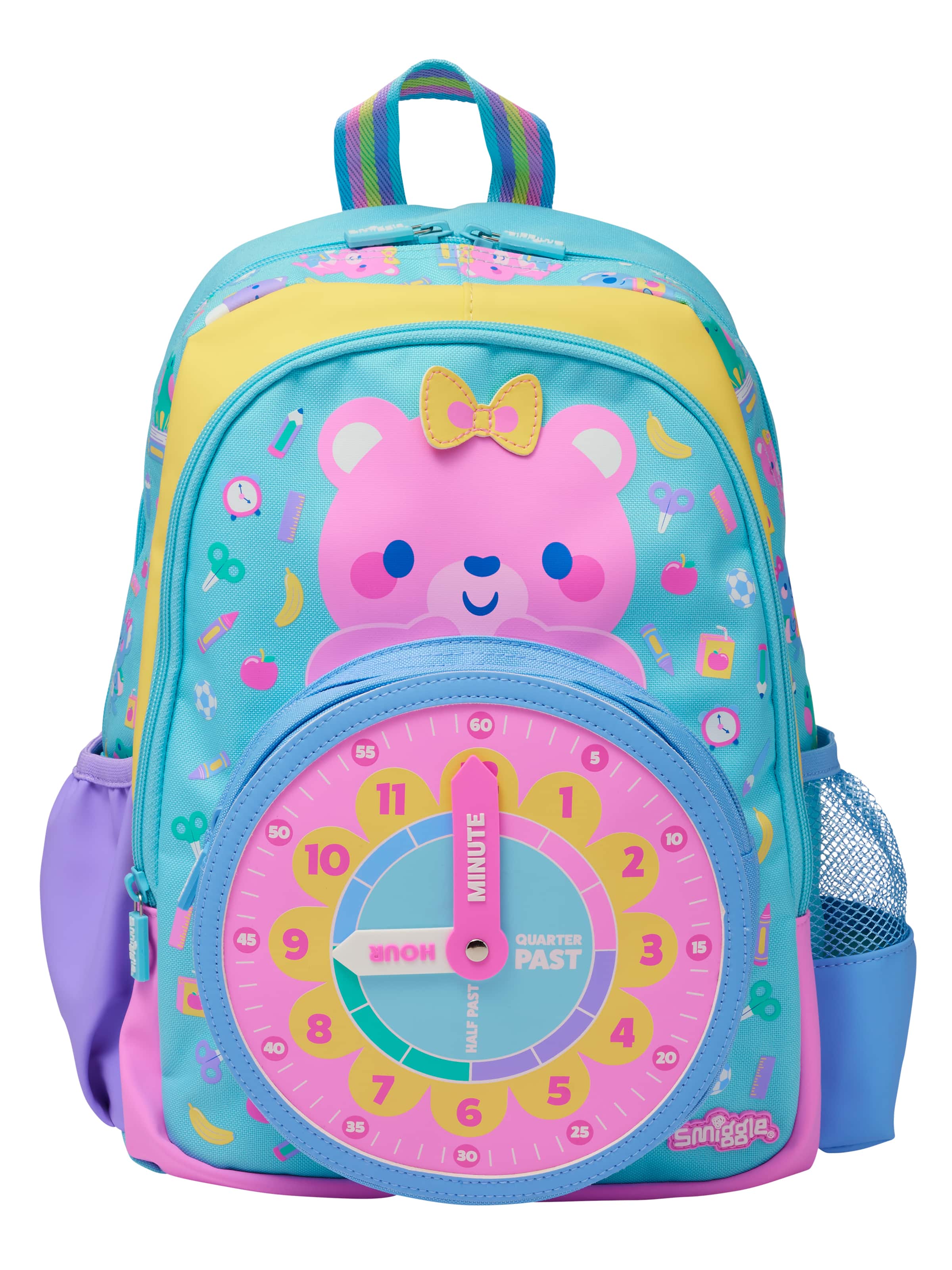 Smiggle - Set de 4 piezas de mochila para guardería y preescolar
