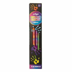Smiggle - Paquete de 4 lápices que cambian de color