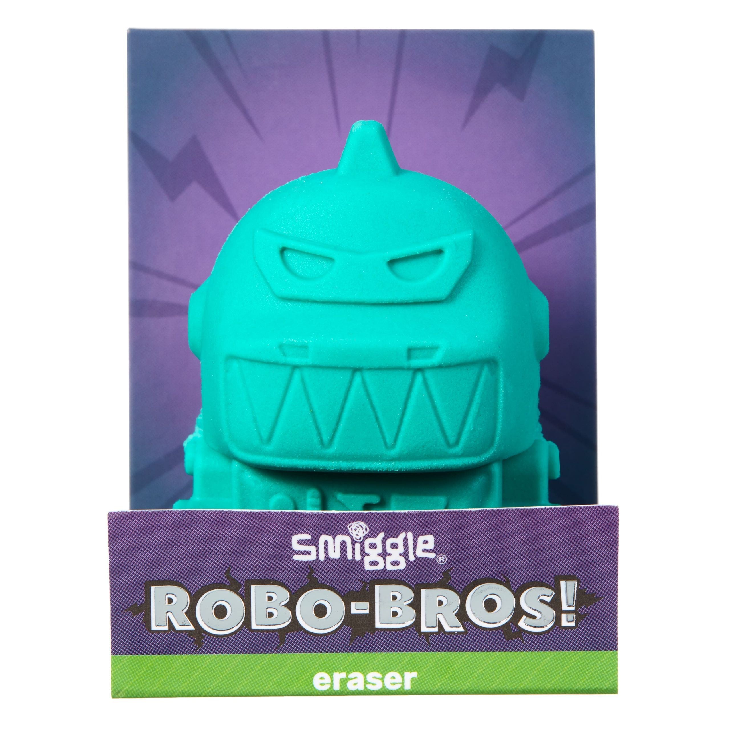 Smiggle - Goma de borrar duradera Robo-Bros