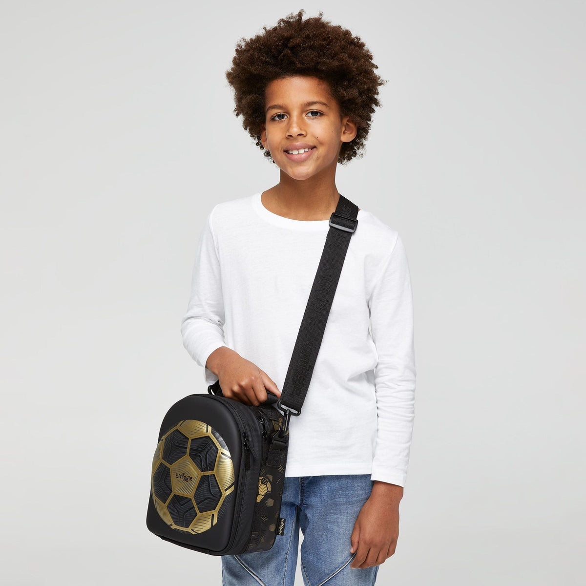 Smiggle - Bolsa de almuerzo y fin de semana con correa para el hombro Score