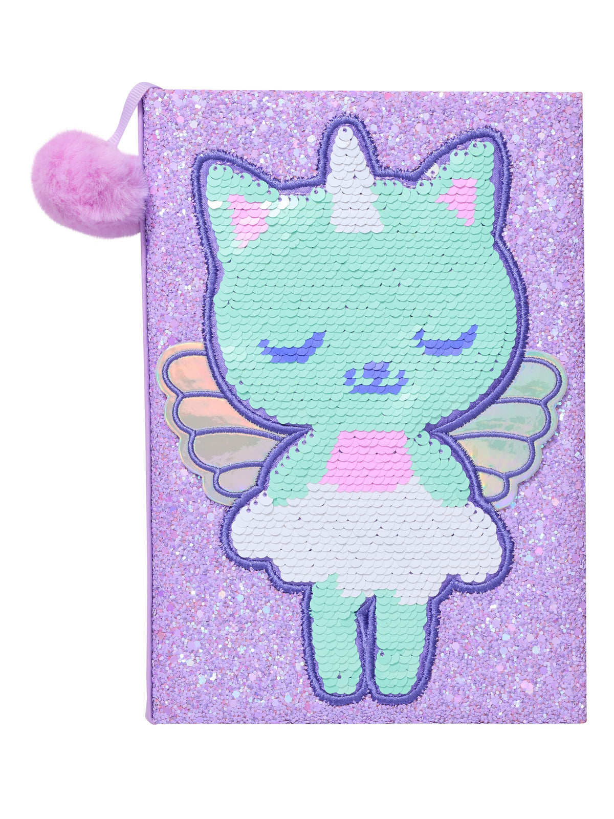 Smiggle - Cuaderno A5 de doble cara Sequin Dreams