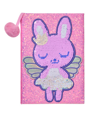 Smiggle - Cuaderno A5 de doble cara Sequin Dreams