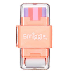 Smiggle - Sacapuntas y goma de borrar enrollable Sharp Again