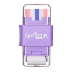 Smiggle - Sacapuntas y goma de borrar enrollable Sharp Again