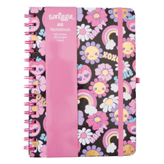 Smiggle - Cuaderno A5 con espiral Shine