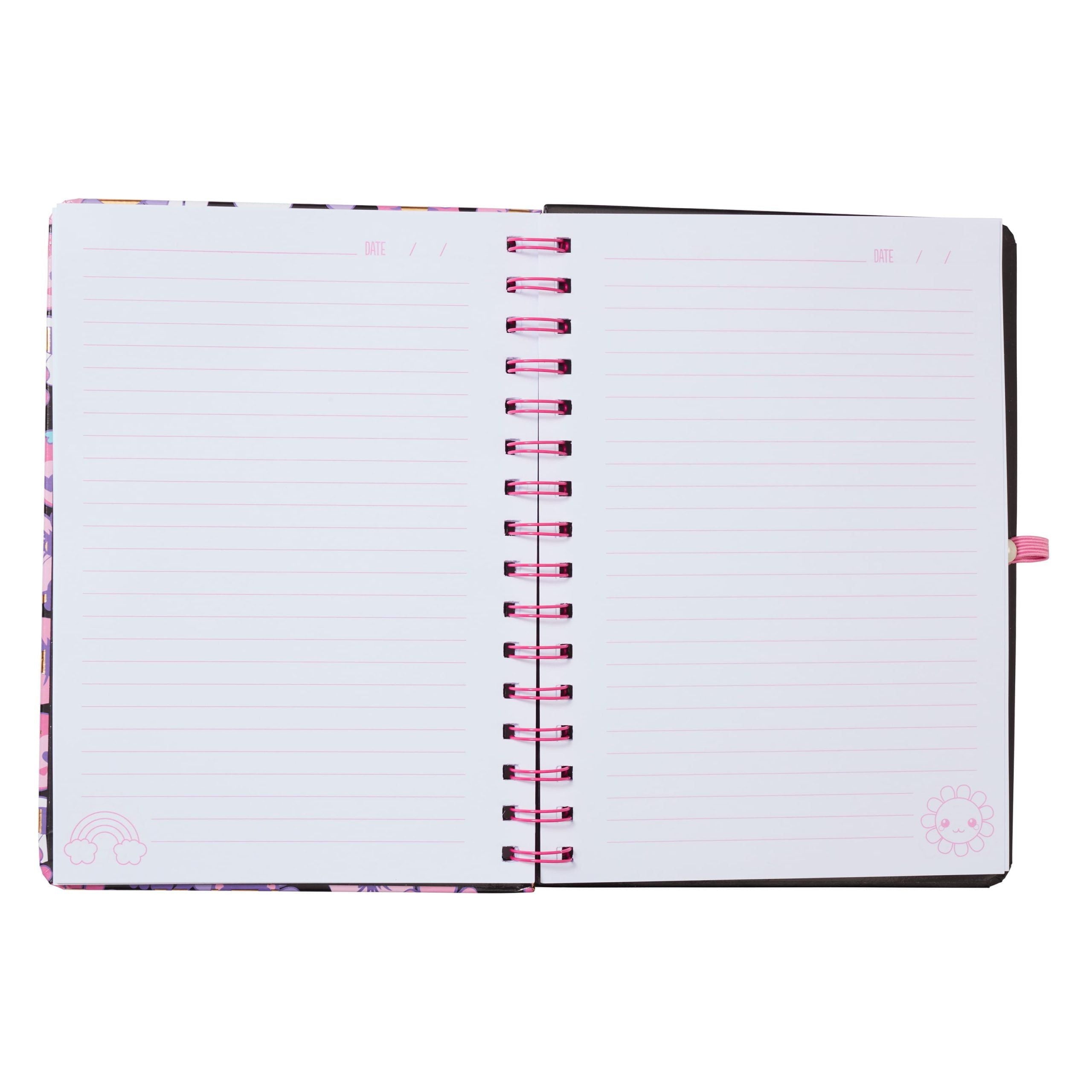 Smiggle - Cuaderno A5 con espiral Shine