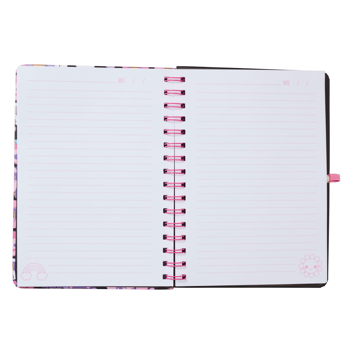 Smiggle - Cuaderno A5 con espiral Shine