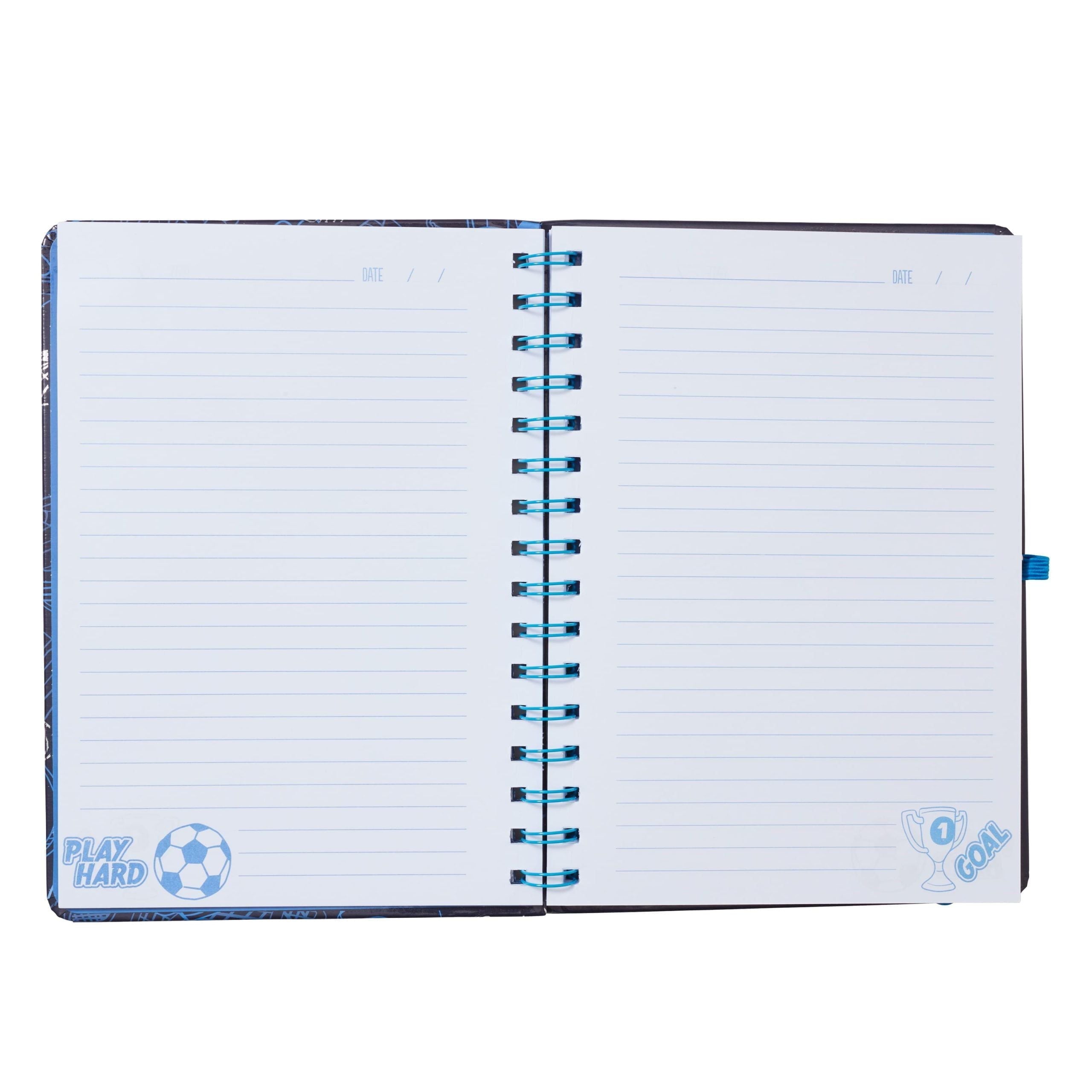 Smiggle - Cuaderno A5 con espiral Shine