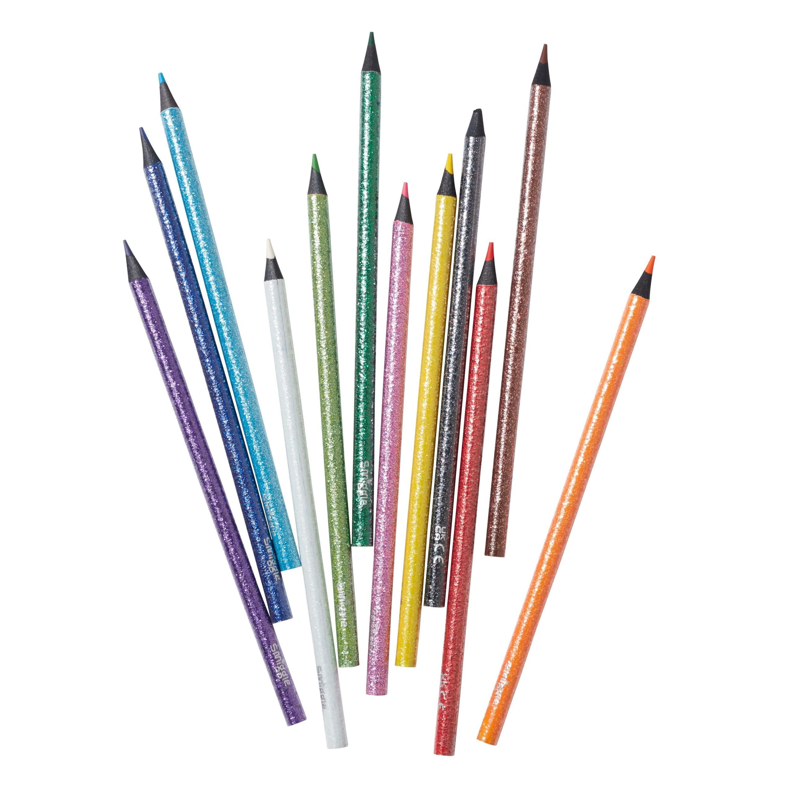 Smiggle - Lápices Brillantes de 12 Unidades
