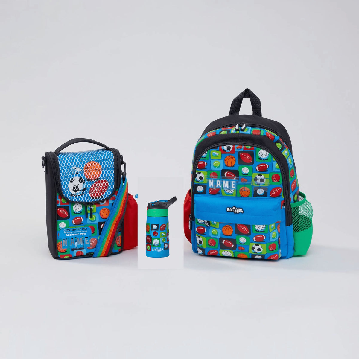 Smiggle - Set de 3 mochilas Sky Hi Junior para guardería y preescolar