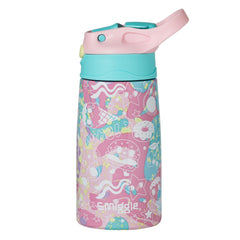 Smiggle - Botella de acero Sky Hi Junior de 400 ml