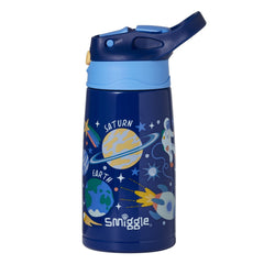 Smiggle - Botella de acero Sky Hi Junior de 400 ml