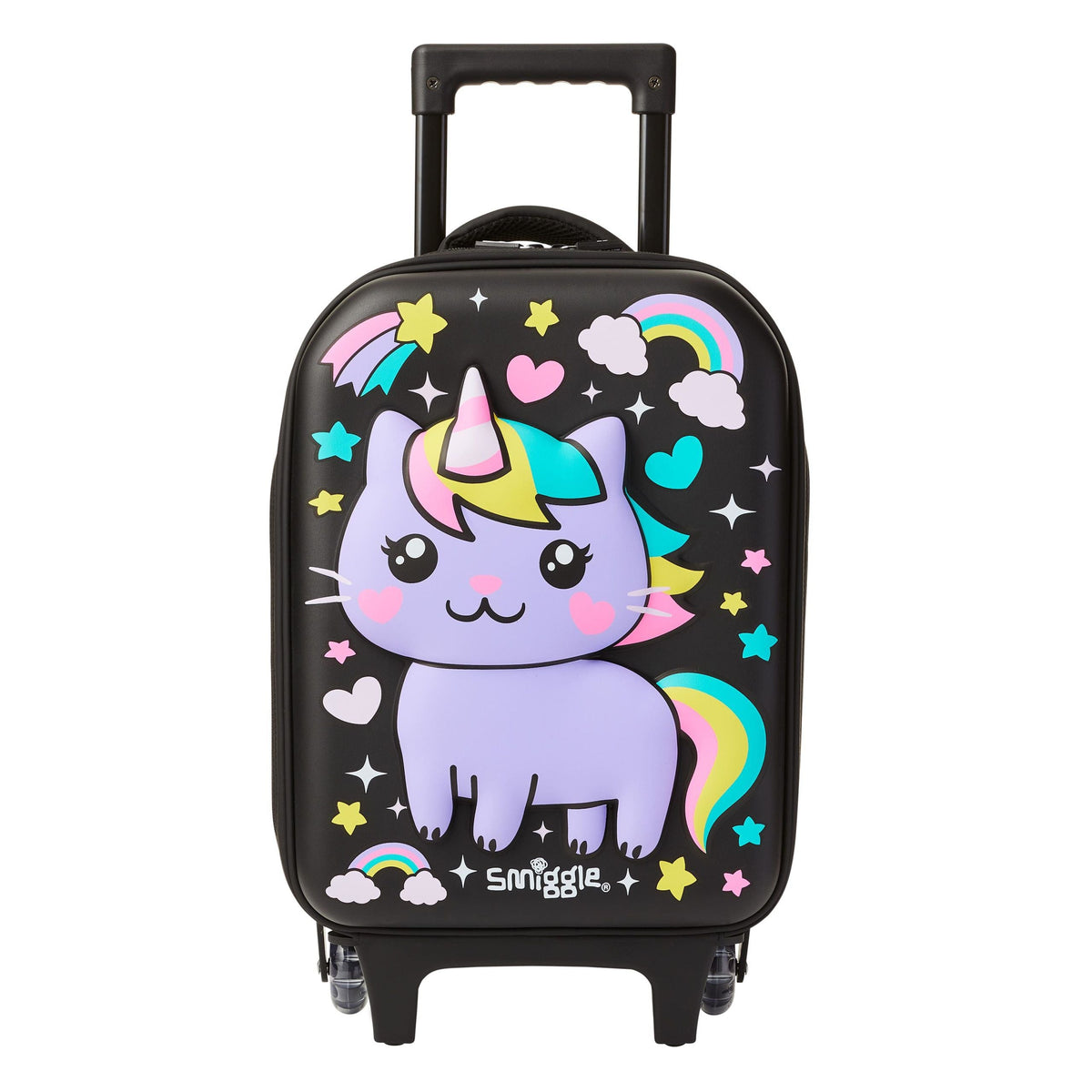 Smiggle - Sky Hi Maleta de niños con ruedas y luces