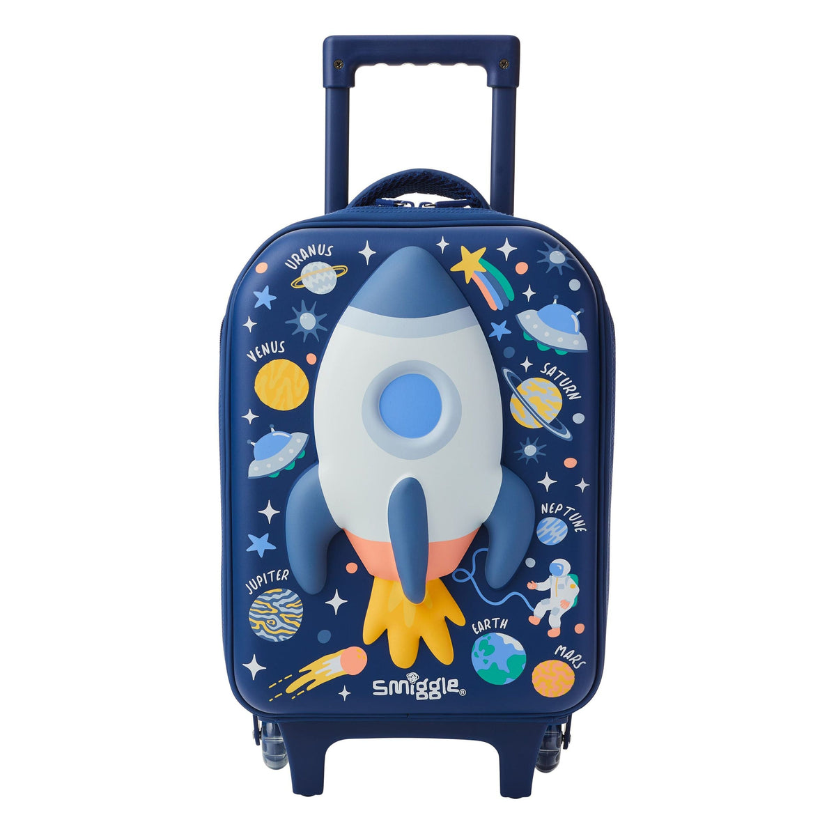 Smiggle - Sky Hi Junior Maleta Infantil con Ruedas Iluminadas