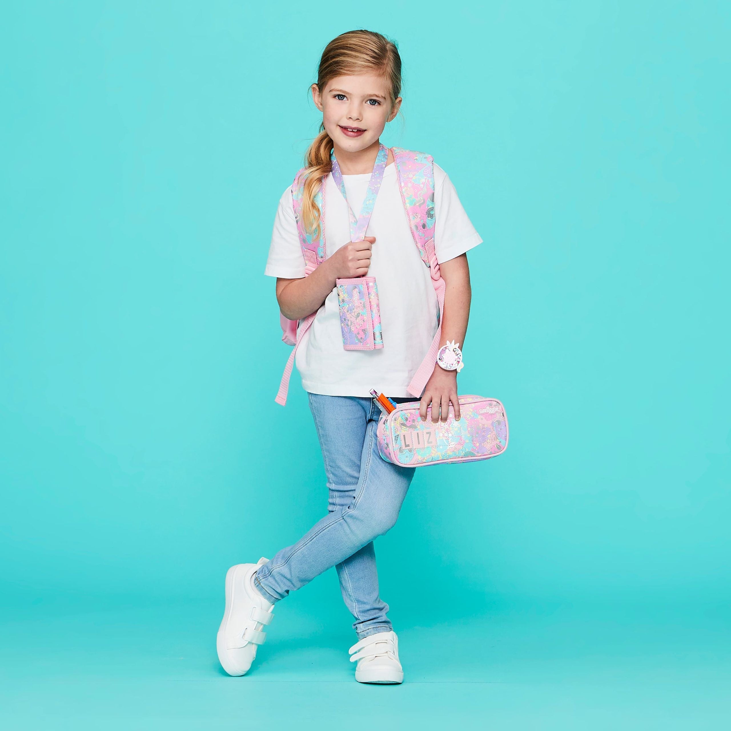 Smiggle - Cartera infantil Sky Hi Junior