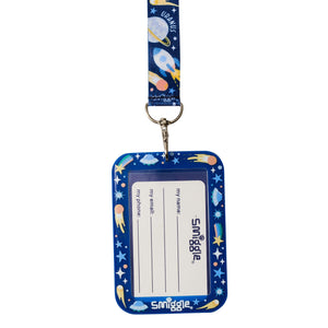Smiggle - Tarjetero escolar con cordón Sky Hi Junior