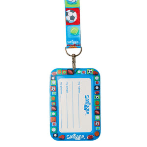 Smiggle - Tarjetero escolar con cordón Sky Hi Junior