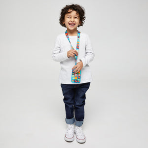 Smiggle - Tarjetero escolar con cordón Sky Hi Junior