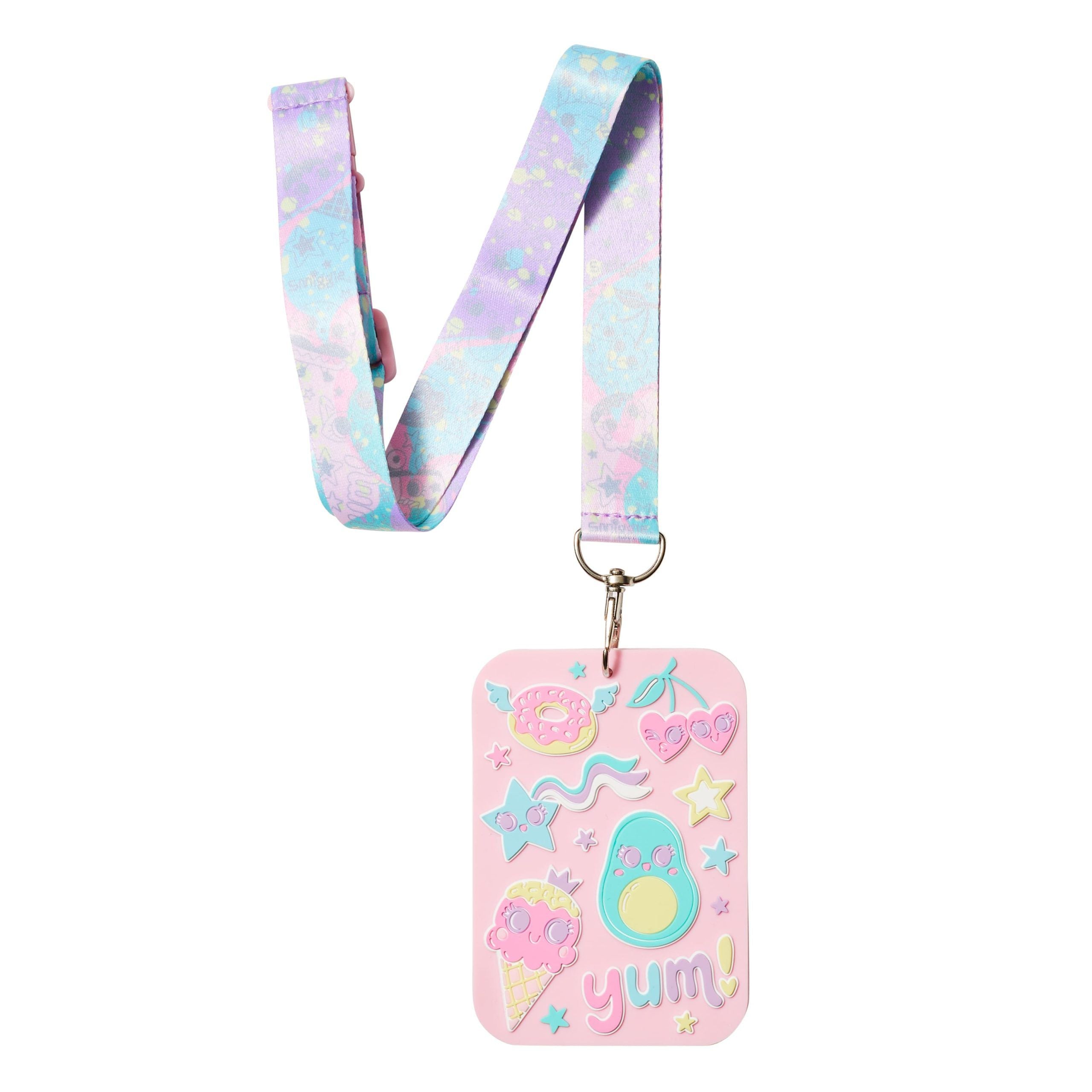 Smiggle - Tarjetero escolar con cordón Sky Hi Junior