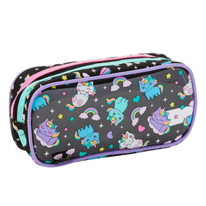 Smiggle - Estuche con Nombre de un Solo Compartimento Sky Hi Junior