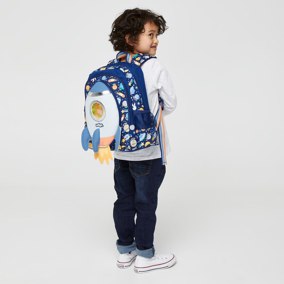 Mochila Sky Hi Junior con personaje de peluche de Smiggle