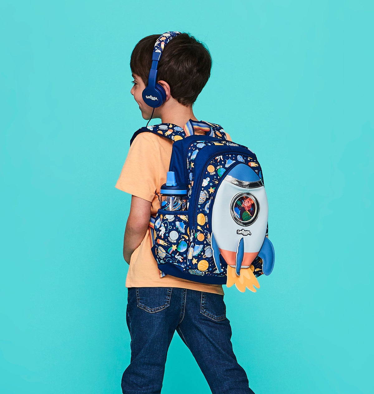 Mochila Sky Hi Junior con personaje de peluche de Smiggle