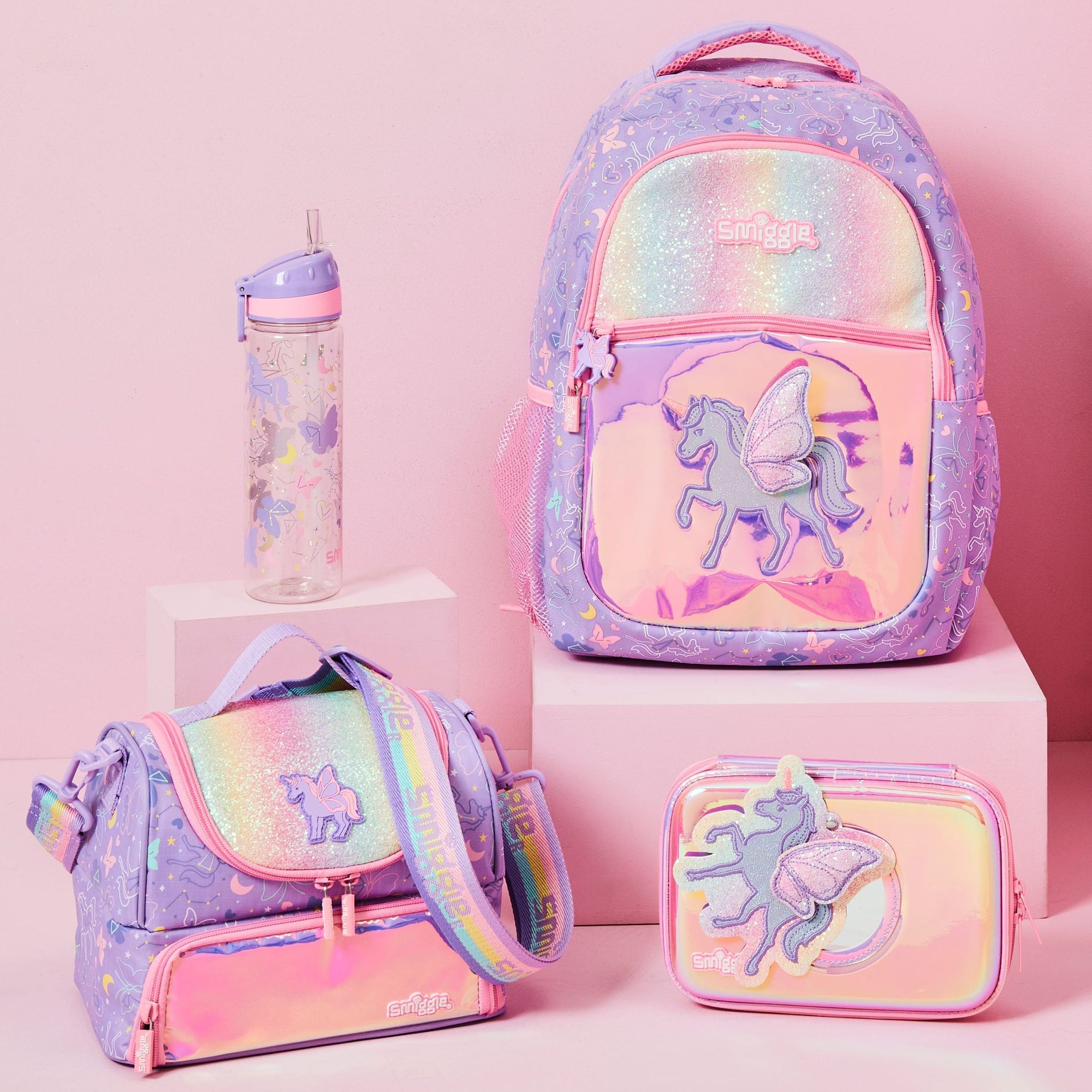 Smiggle - Mochila clásica Sky
