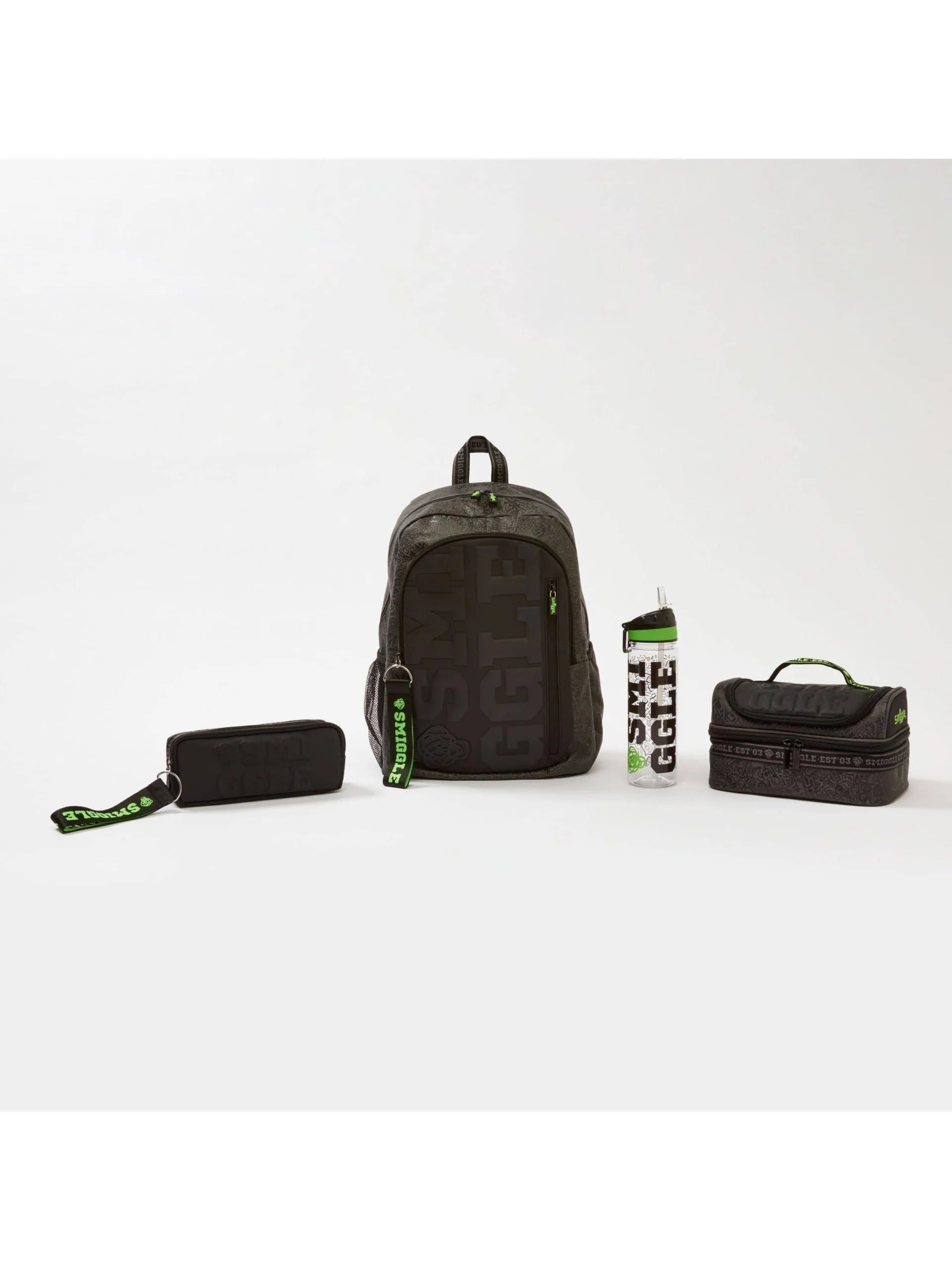 Smiggle - Conjunto de 4 mochilas escolares Smiggler
